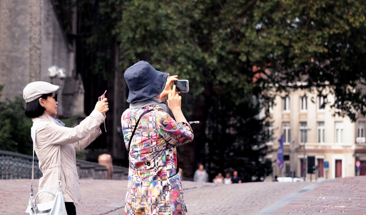 Stadtführung: Touristen